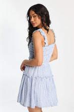 Flutter Strap Tiered Smocked Mini Dress thumbnail 8