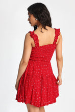 Flutter Strap Tiered Smocked Mini Dress thumbnail 16