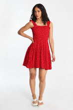 Flutter Strap Tiered Smocked Mini Dress thumbnail 17