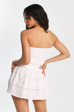 Strapless Smocked Mini Dress thumbnail 9
