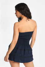 Strapless Smocked Mini Dress thumbnail 14