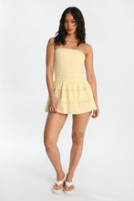 Strapless Smocked Mini Dress thumbnail 5