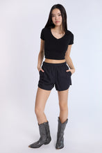 Shorts en lin mélangé thumbnail 5