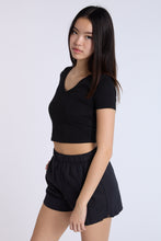 Shorts en lin mélangé thumbnail 2