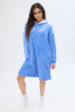 Printed Plush Blanket Hoodie thumbnail 4