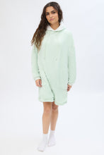 Printed Plush Blanket Hoodie thumbnail 9