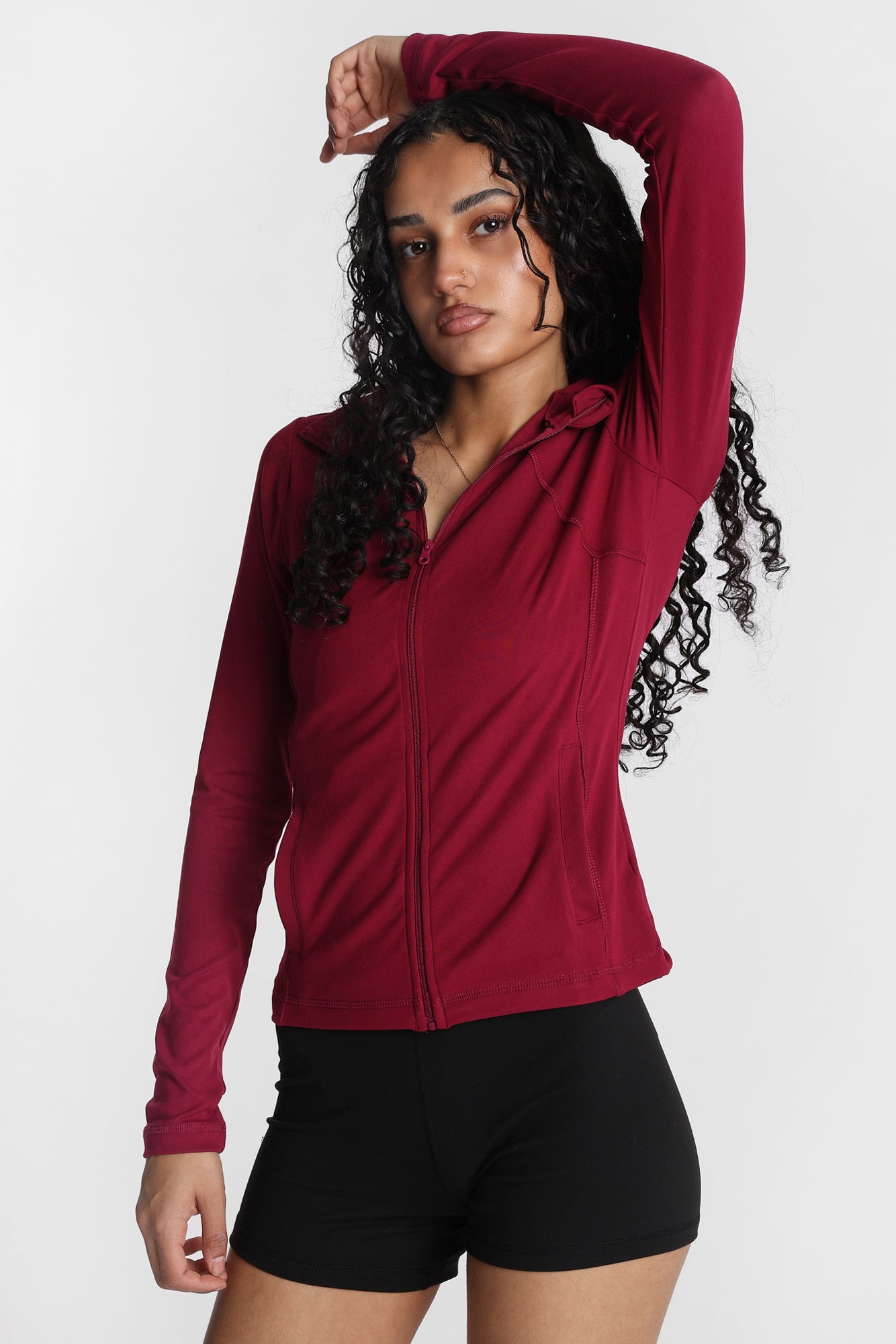 Super Smooth Active Pocket Zip-Up Jacket