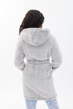 Sherpa Belted Hooded Robe thumbnail 5