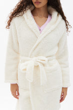 Sherpa Belted Hooded Robe thumbnail 7