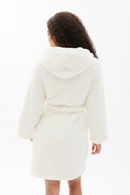Sherpa Belted Hooded Robe thumbnail 8