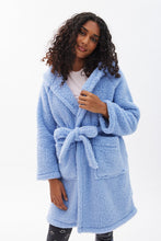 Sherpa Belted Hooded Robe thumbnail 9