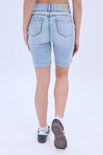 High Rise Bermuda Denim Short thumbnail 2