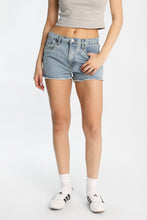 High Rise Mom Denim Shorts thumbnail 2