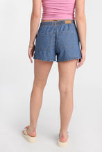 Low Rise Denim Pull-On Shorts thumbnail 7