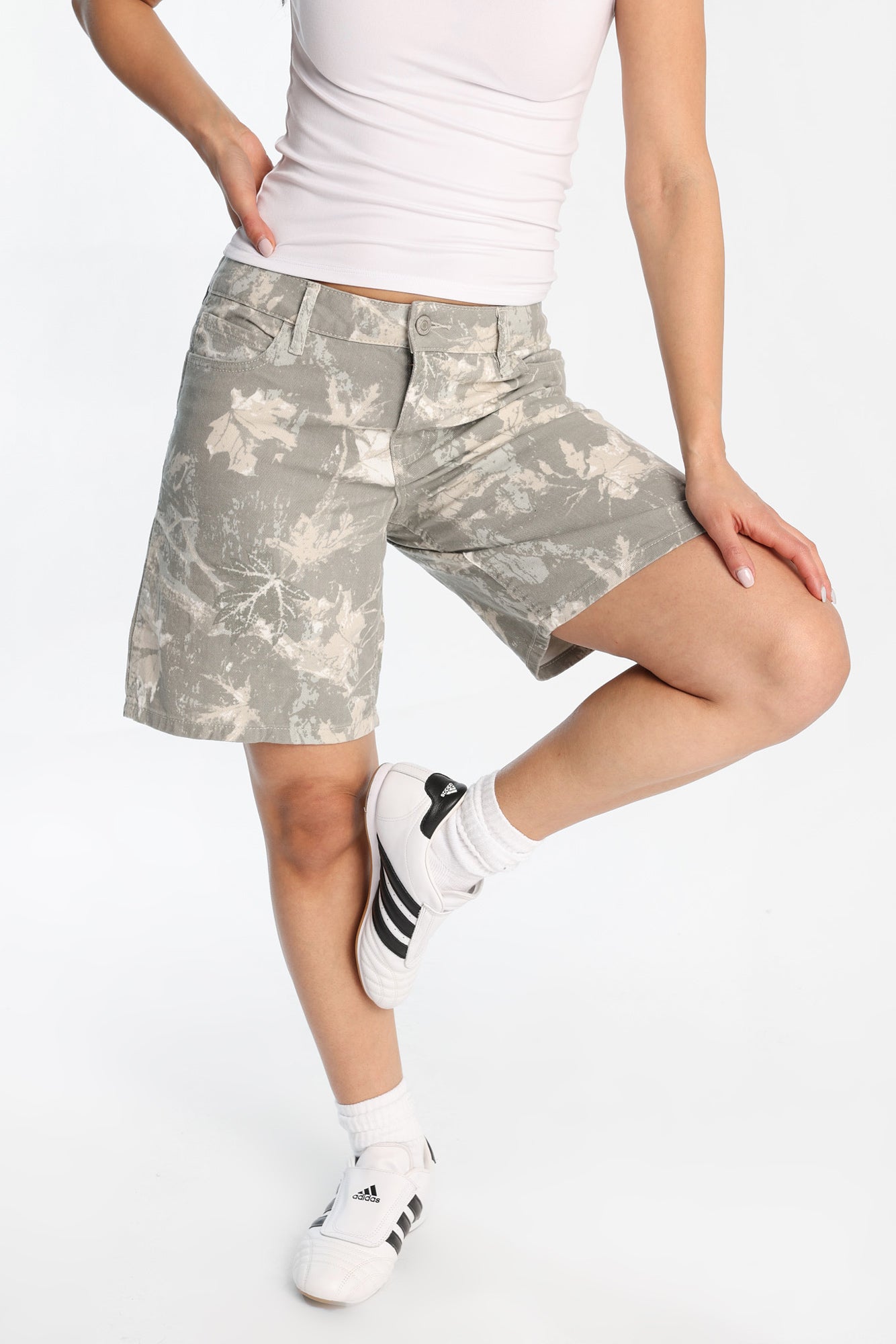 Tree Camouflage Low Rise Jorts