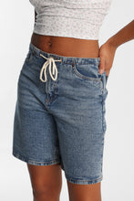 Mid Rise Drawstring Jorts thumbnail 2