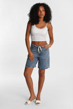 Mid Rise Drawstring Jorts thumbnail 4