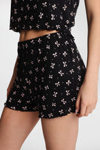 Ensemble t-shirt et shorts pyjama en tricot pointelle  imprimé thumbnail 4