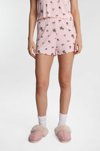 Ensemble t-shirt et shorts pyjama en tricot pointelle  imprimé thumbnail 19