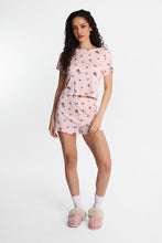 Ensemble t-shirt et shorts pyjama en tricot pointelle  imprimé thumbnail 20