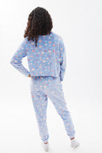 Printed Velour Pajama Set thumbnail 20