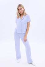 Super Soft Short Sleeve Button-Front Pajama Shirt thumbnail 6