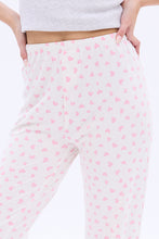 Pantalon pyjama à jambe large mi-taille super doux thumbnail 6