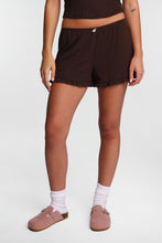 Super Soft Ribbed Knit Pajama Tank Top & Shorts 2-Piece Set thumbnail 11