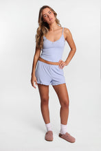 Super Soft Ribbed Knit Pajama Tank Top & Shorts 2-Piece Set thumbnail 17