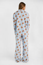 Graphic Plush Pajama Dad Shirt & Pants 2-Piece Set thumbnail 4