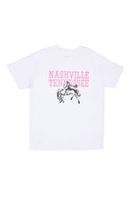 T-shirt décontractée imprime? graphique Nashville thumbnail 1