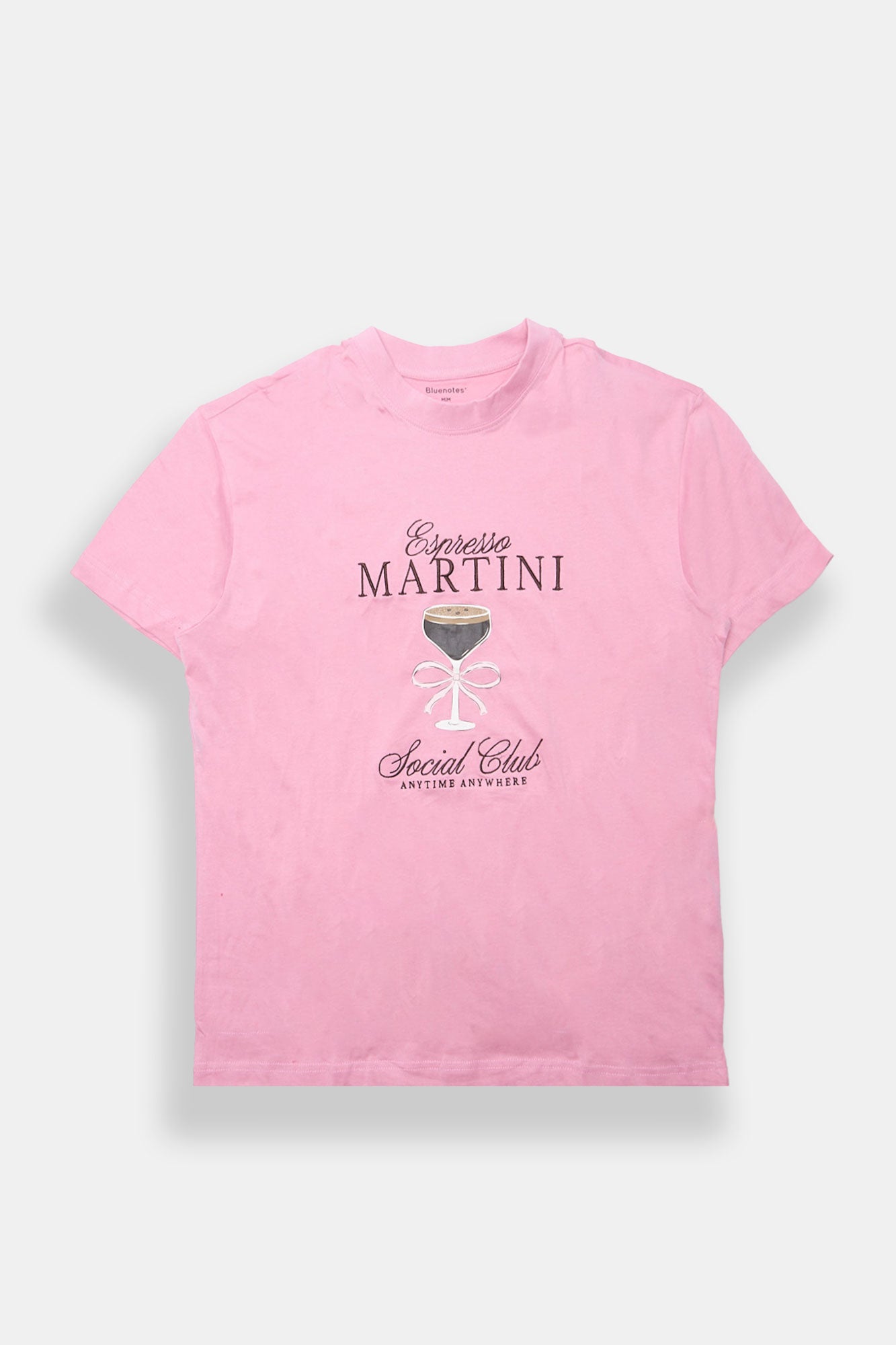 T-shirt coupe garçonne imprimé Espresso Martini