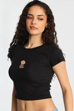 T-shirt ajusté imprime? graphique chiot thumbnail 2