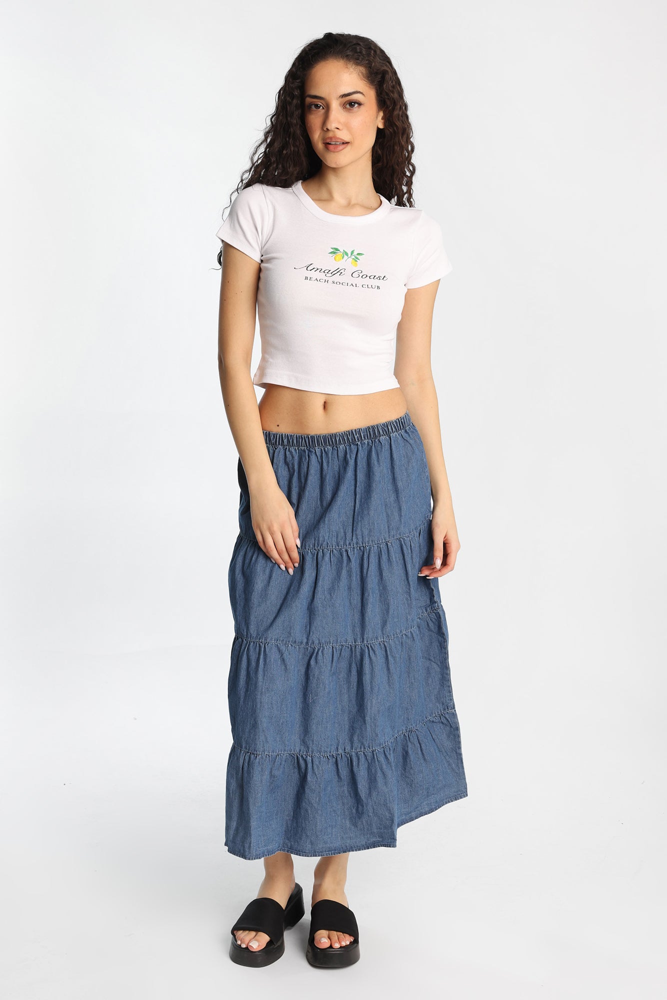 Amalfi Coast Graphic Baby Tee – Bluenotes