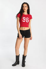 96 Stars Graphic Baby Tee thumbnail 4