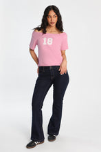 18 Graphic Off-Shoulder Short Sleeve Tee thumbnail 4