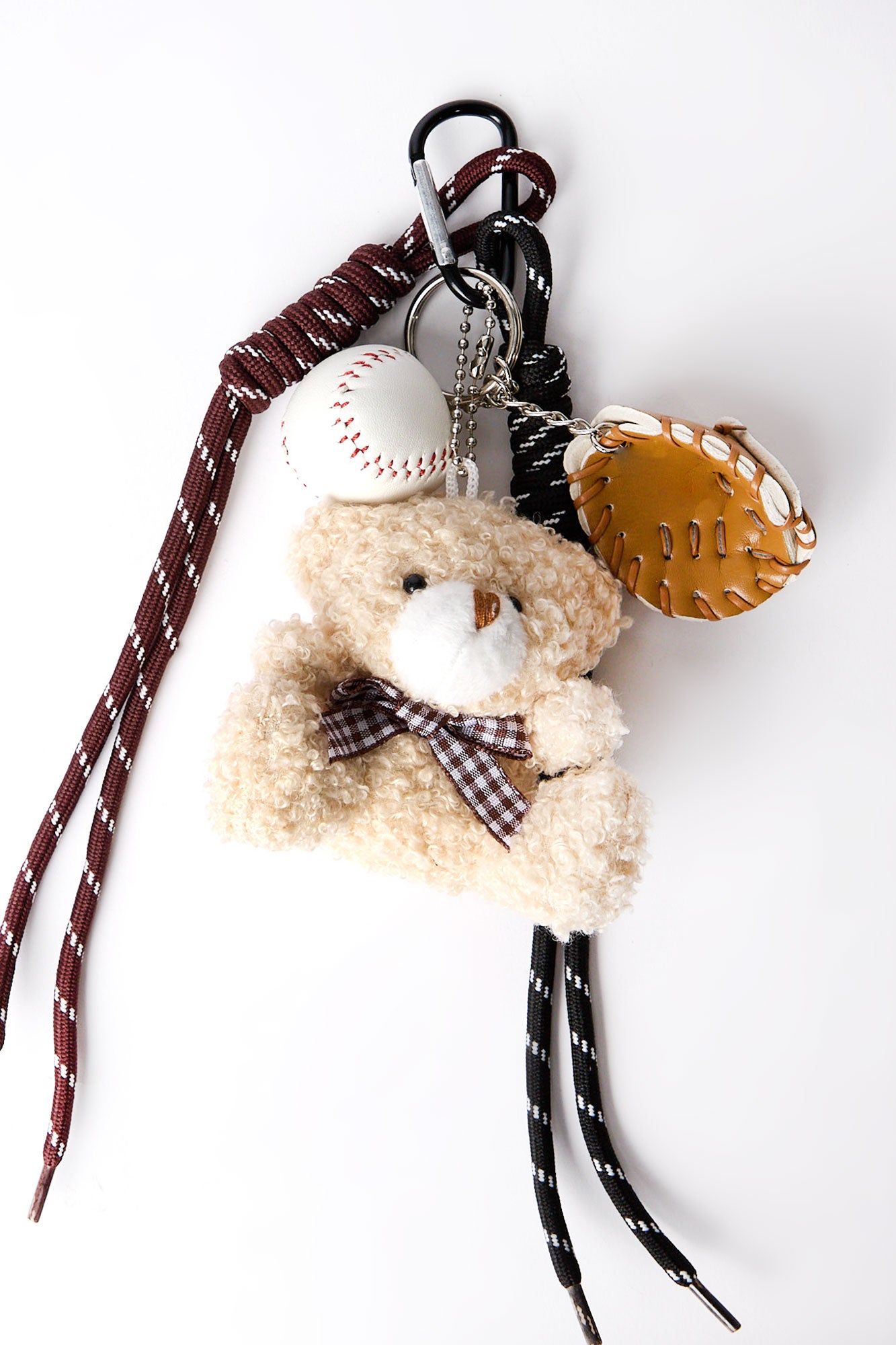 Plush Teddy Keychain
