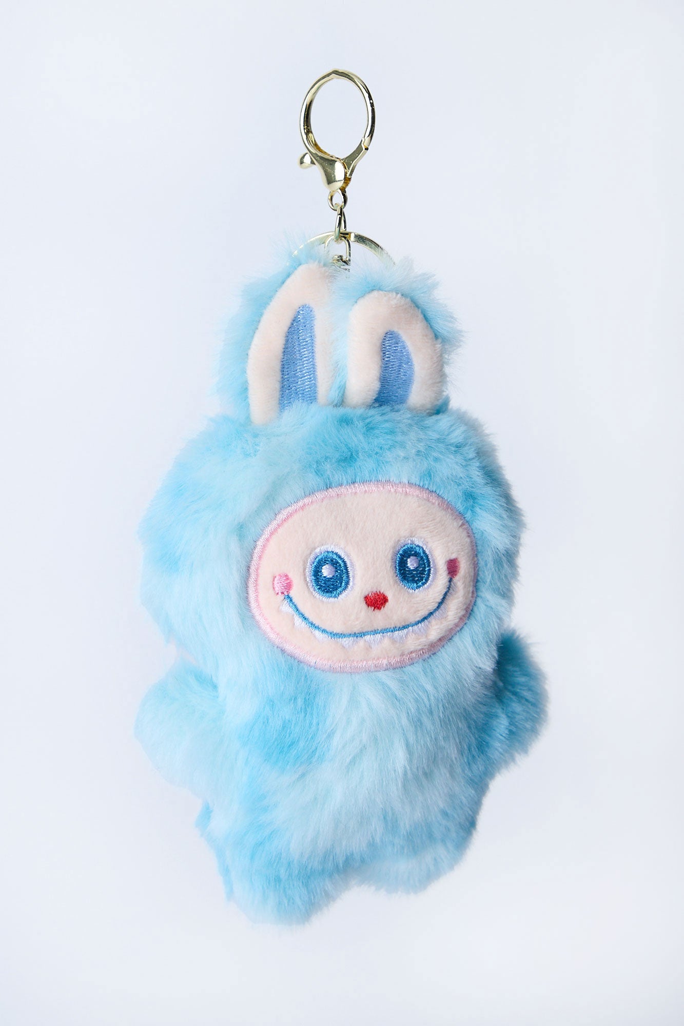 Tie Dye Plush Monster Keychain
