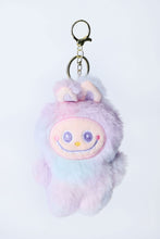 Tie Dye Plush Monster Keychain thumbnail 3
