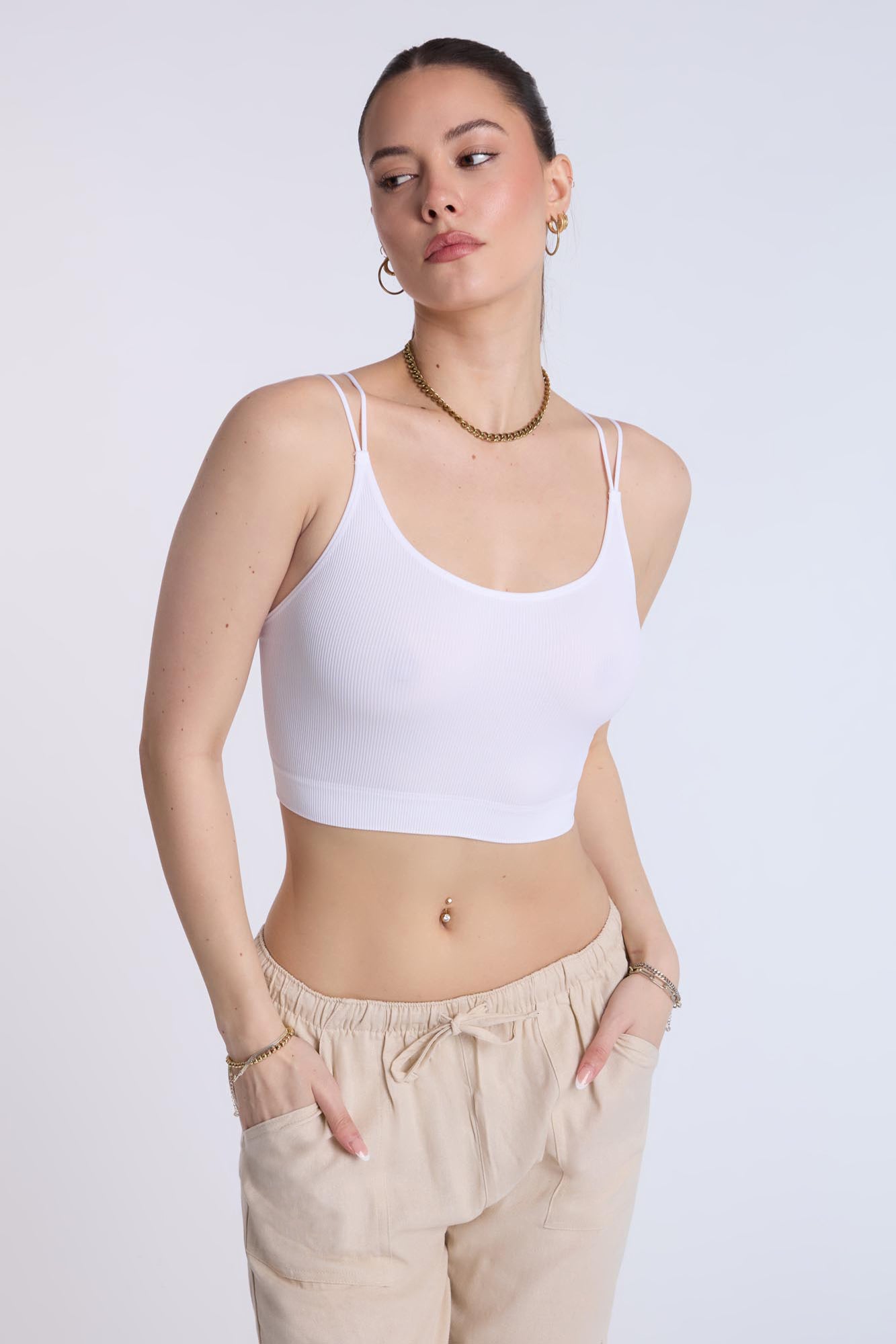 Seamless Bungee Cami Top – Bluenotes