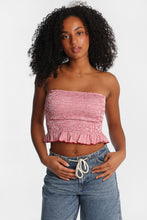 Super Soft Smocked Tube Top thumbnail 1