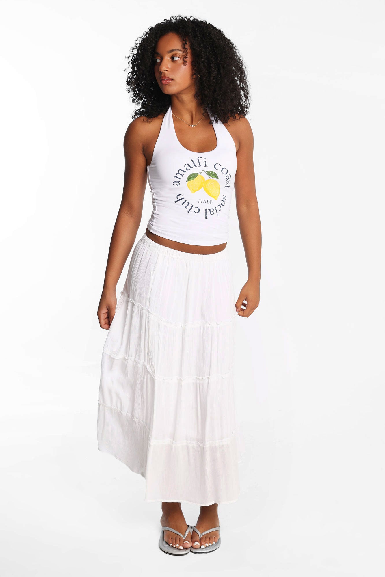 Super Soft V-Neck Halter Tank Top – Bluenotes