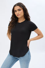 Short Sleeve Crew Neck Relaxed Tee thumbnail 2