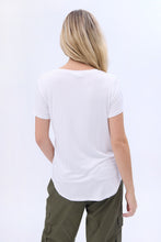 Short Sleeve V-Neck Relaxed Tee thumbnail 7