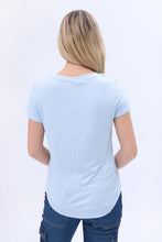 Short Sleeve V-Neck Relaxed Tee thumbnail 15