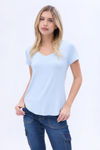 Short Sleeve V-Neck Relaxed Tee thumbnail 14