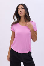 Short Sleeve V-Neck Relaxed Tee thumbnail 1