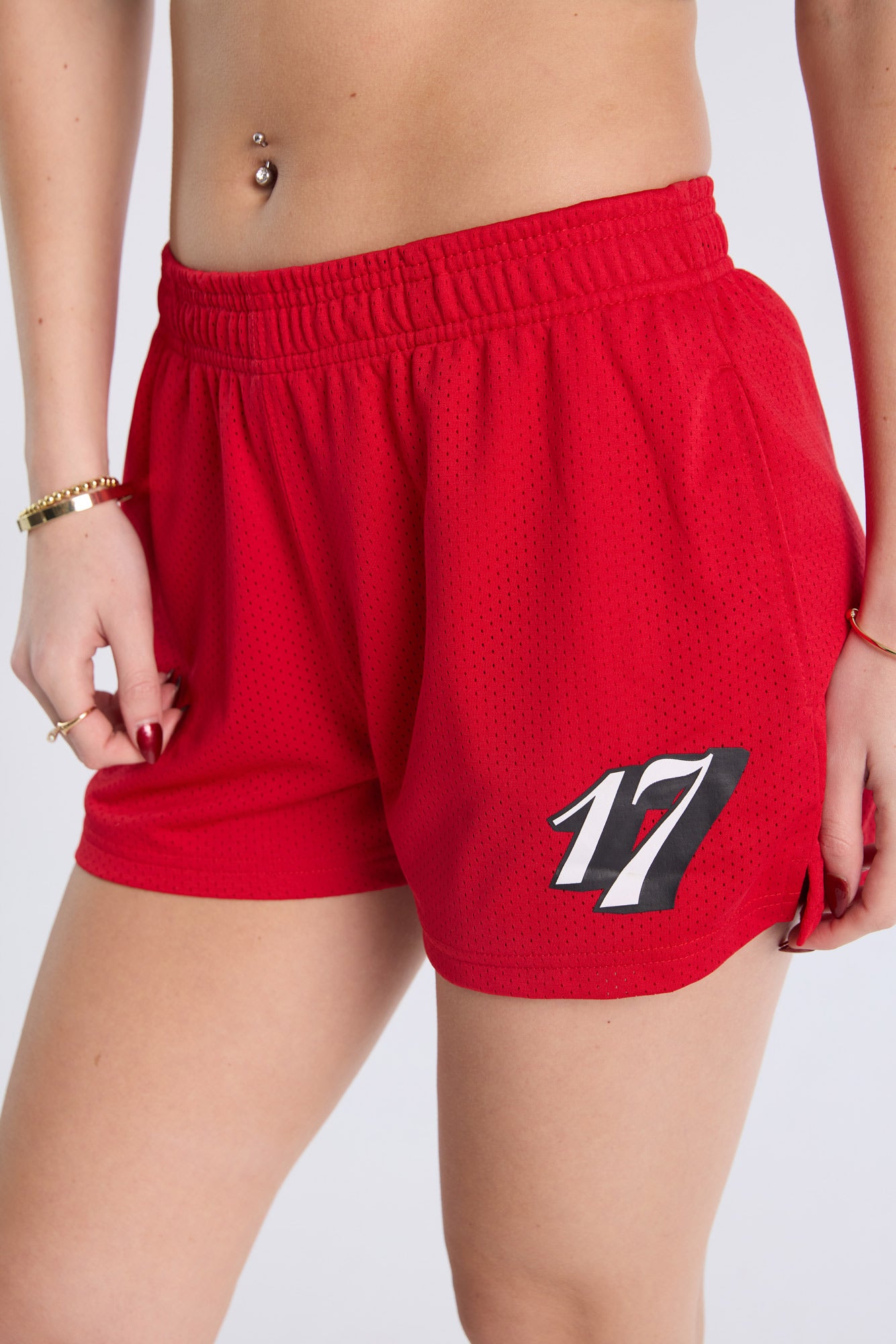 Graphic Mesh Shorts – Bluenotes - Main Image
