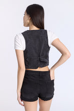 Denim Button-Up Vest thumbnail 13