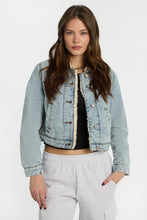 Sherpa-Lined Denim Jacket thumbnail 6